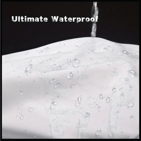 Winter Christmas pine tree waterproof shower curtain - Picture 6 of 6